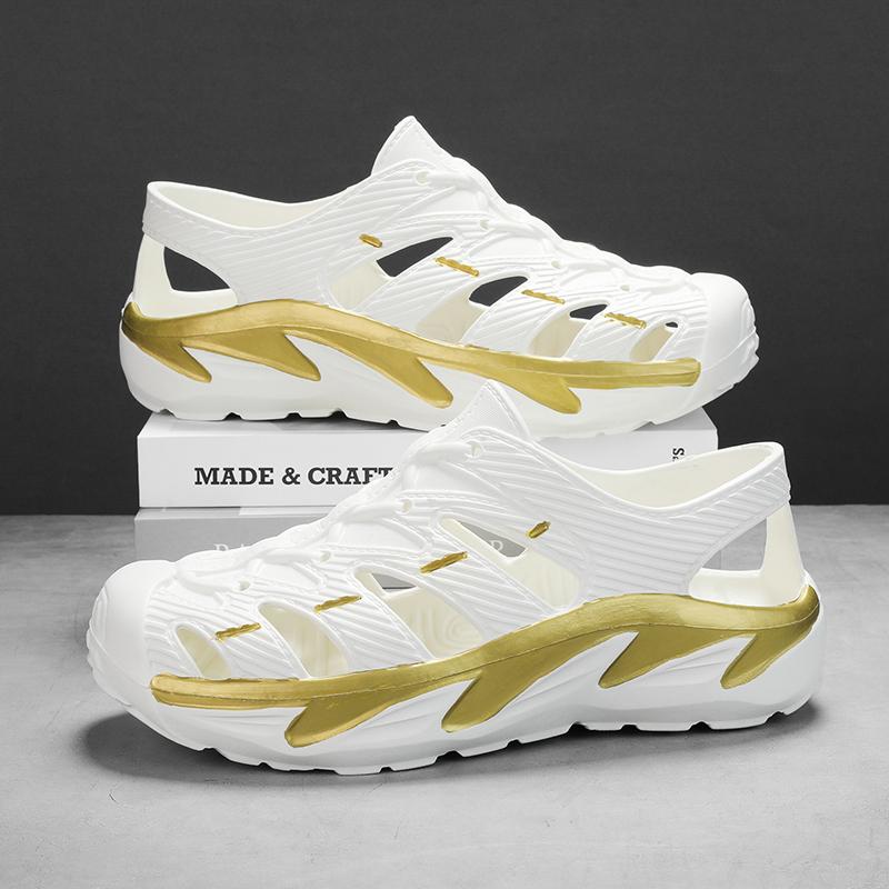 Fashion Platform EVA Sandals Utralight Outdoor Thick Bottom Clogs Men Sandals Summer Supersoft Slip On Men Shoes Chaussure Homme