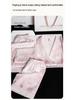Ombre Schmetterling Fee Langarm Eisseide Pyjama Set für Damen