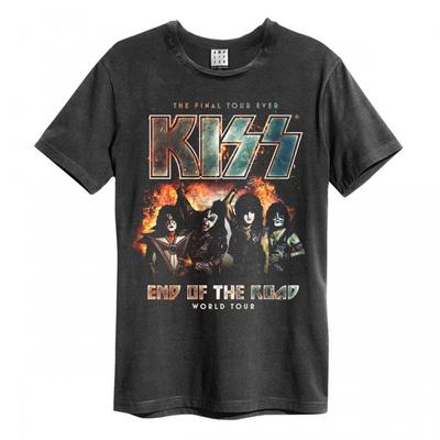 Amplified Camiseta unissex adulta End Of The Road Kiss