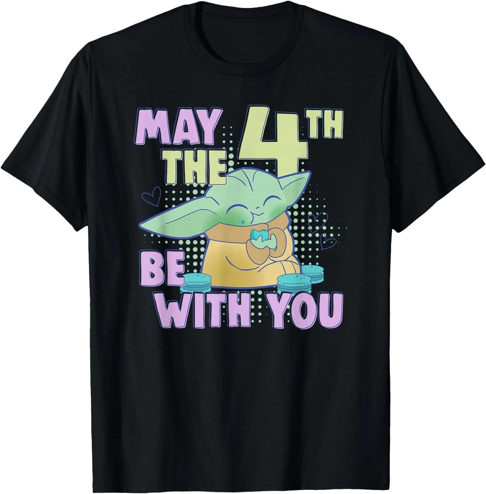 Star Wars The Mandalorian May The 4th Be With You Grogu T-Shirt 4XL