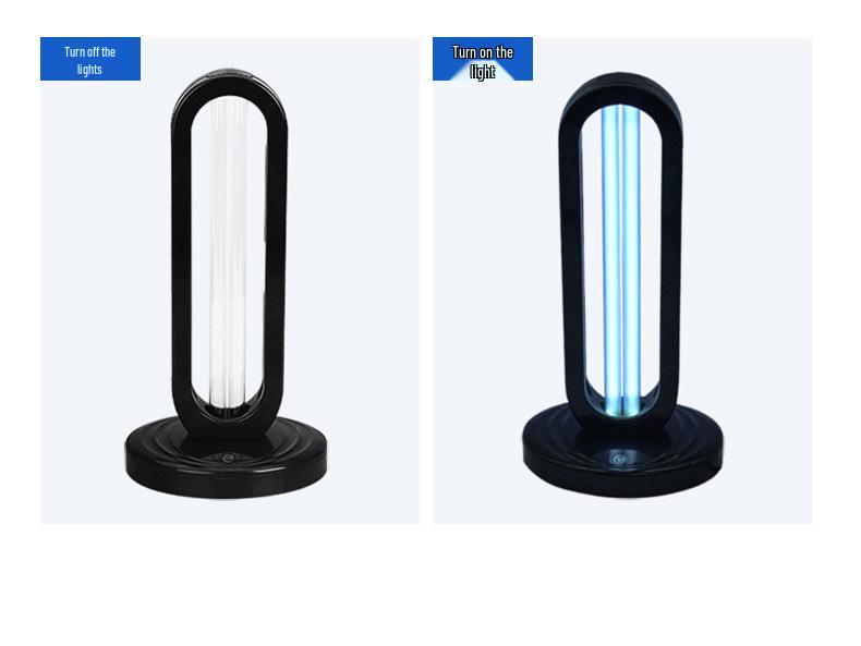 Portable UVC Ozone Germicidal Lamp for Home and School: Ultraviolet Mite Removal and Deodorization