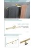 Brushed Gold 304 Stainless Steel Bathroom Set: Knurled Towel Rack, Towel Bar, Paper Holder, and Coat Hook