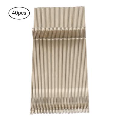 40Pcs Steel Knitting Machine Needles Weaving Tool Weaver Accessories Fit for KH230 14.2cm