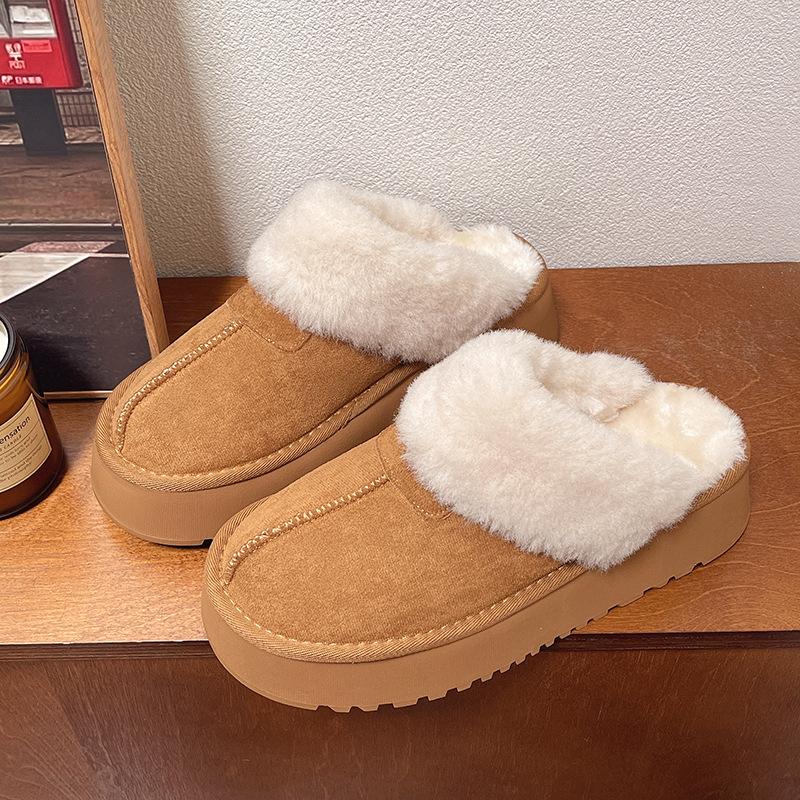 

Женские зимние модные хлопковые тапочки с толстой подошвой, на меху, теплые, из хлопка, удобные, моп 40 малиновый