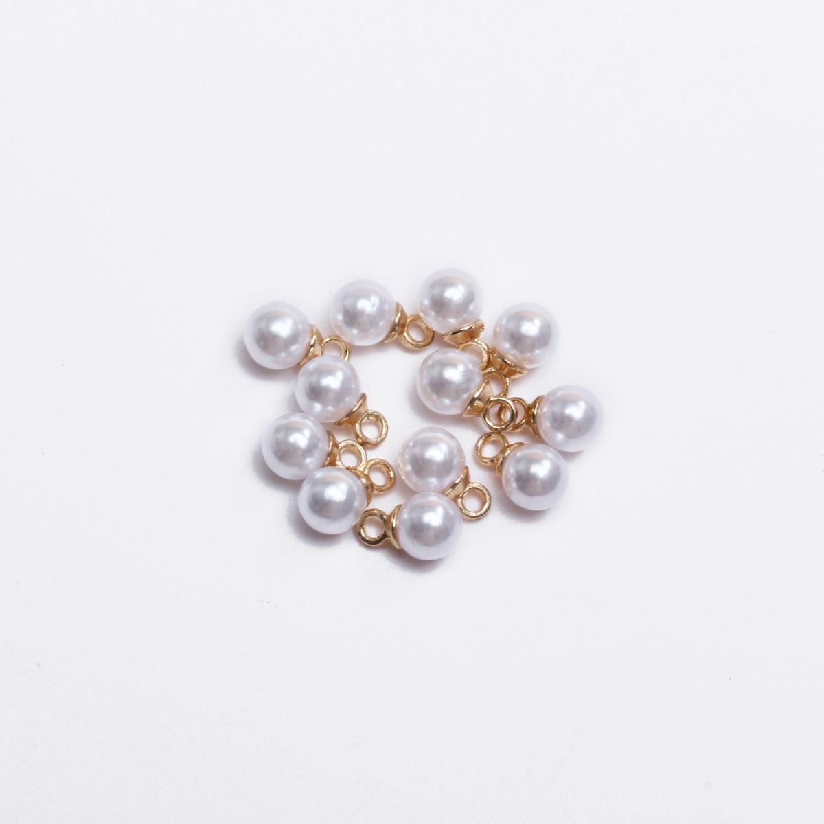 

Материалы Жемчужное ожерелье Кулон 5/10 шт. Белый жемчуг 4-16 мм Мода DIY Изготовление ювелирных изделий Серьги Аксессуары Свободные бусины Искусственный жемчуг 4mm/10pcs розового золота