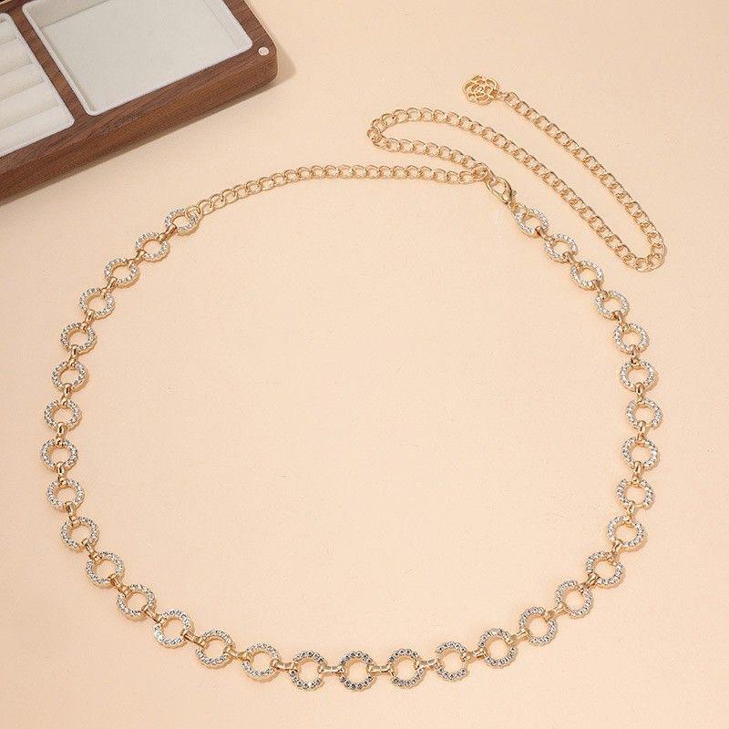 Metal Waist Chain Versatile Accessories Skirt Pants Women's Accessories Waist Chain