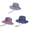 Summer Foldable Sun Hat With Wide Brim For Outdoor Fishing And Travel