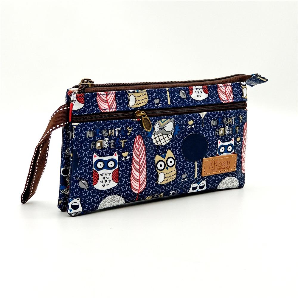 Cartoon Animals Storage Bag Large Capacity Money Pouch Korean Cosmetic Bag  Female