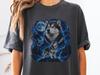 T-shirt Epic Alaskan Malamute Comfort Colors, Maglietta Regalo Mamma Malamute al Chiaro di Luna, T-shirt Papà Malamute, Regalo Fantasia per Amanti dei Cani