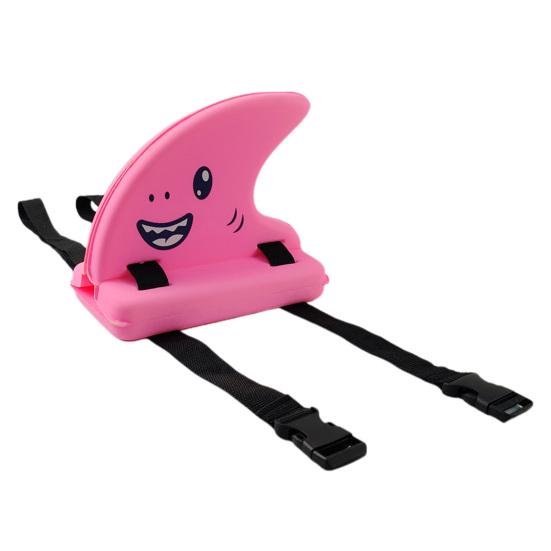 

Плавательный плавник на спине акулы, регулируемый ремень, ткань из ЭВА, поплавок в форме плавника, тренировочное пособие для фристайла, безопасное снаряжение для малышей, мальчиков и девочек розовый