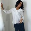 New Arrivals Open Run Long Sleeve Blouse Spring Business Interview