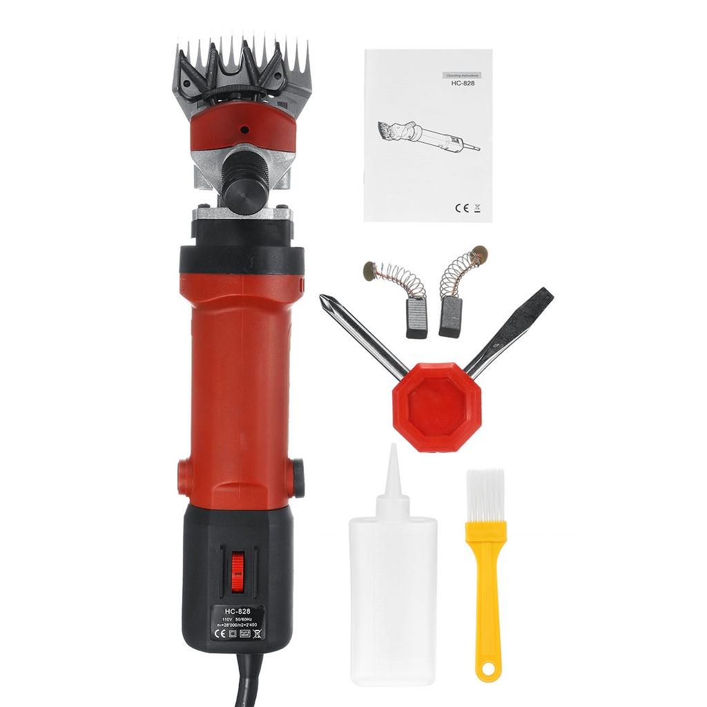 2000W 220V Trimmer Tool Wool Scissor Cut Clipper Shaving Machine With Box Flexible Shaft Electric Sheep Goat Shearing Machine