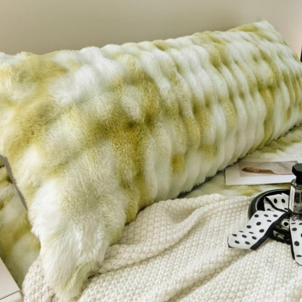 48x120 48x150 Plush Pillowcase Imitation Rabbit Fur Pillow Case New Cushion Cover  Home Decor