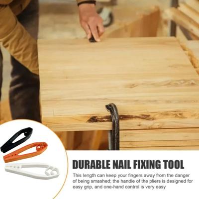 Durable Construction Anti-smashing Finger Tool Plastic Material Nail Fixer Tool  DIY Projects