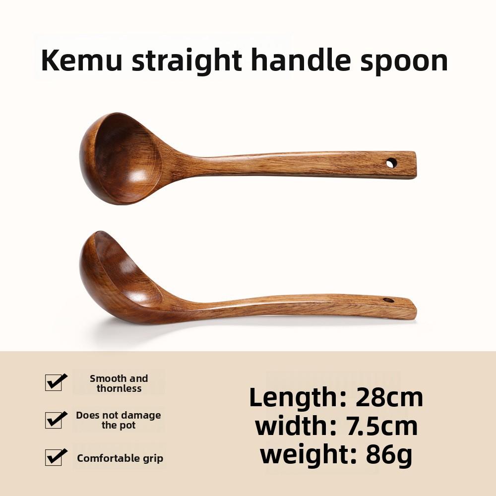 Wooden Spatula Soup Spoon Kitchen Set Cooking Household Spatula Spatula Cooking Wooden Spatula Spoon Stir Fry Spoon