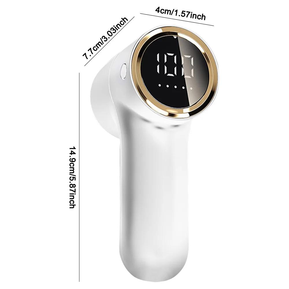 Lint Remover for Clothes USB Rechargeable Electric Lint Remover with 6 Replacement Blades Fabric Shaver for Clothes Sweater Sofa