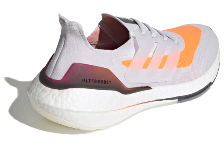 UltraBoost 21 Adidas 'Grey Screaming Orange' FY0375