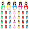 30 Pcs Mini Virgin Mary Figurines Bulk Little Mother Mary Miniature Figures Doll Multicolored Religious Gifts For Sunday Easter