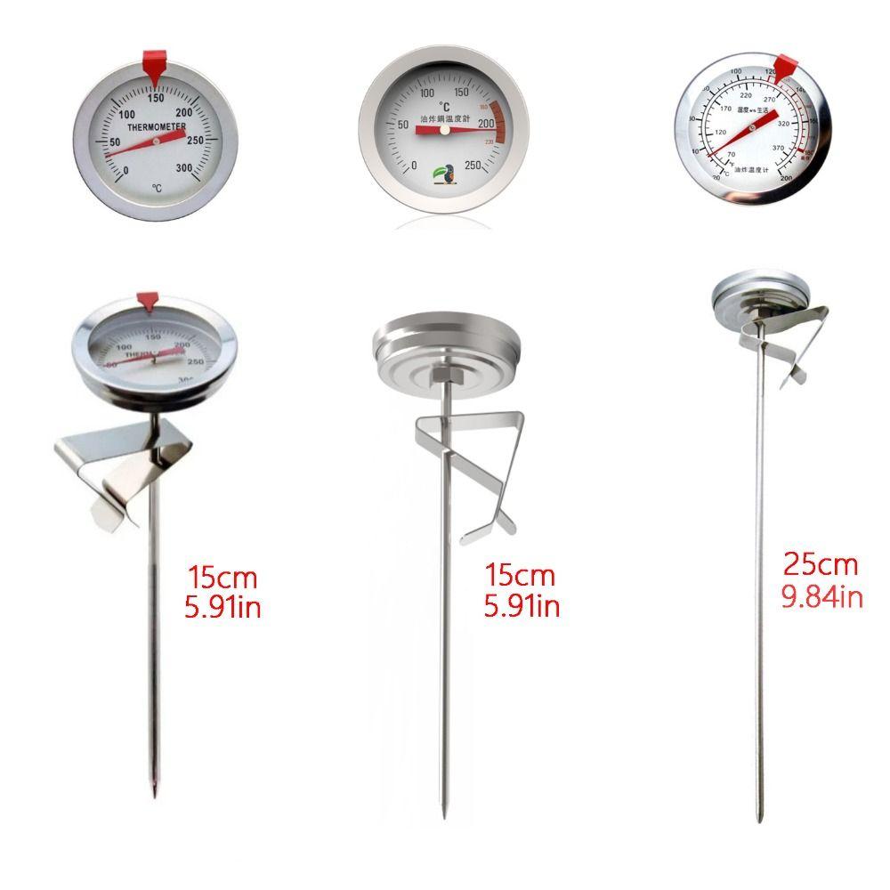 Large Dial Pointer Thermometer 15/25cm BBQ Thermometer Tester Food Cooking