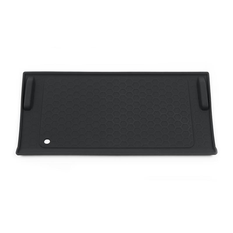 For 2026 Toyota Hilux SR Center Console Wireless Charging Silicone Pad Non Slip Anti Scratch Dust Proof Car Interior Accessories