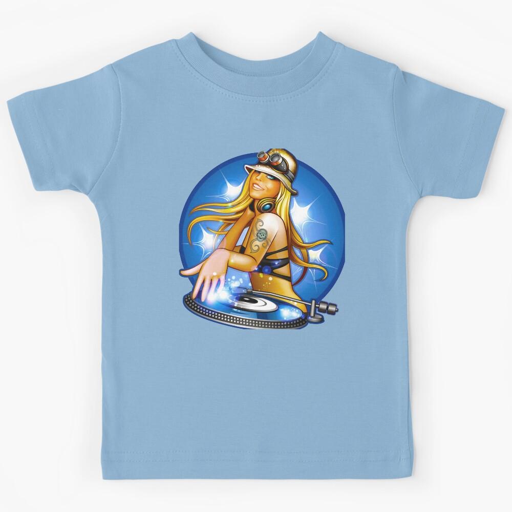 Techno Girl Kids T-Shirt 110