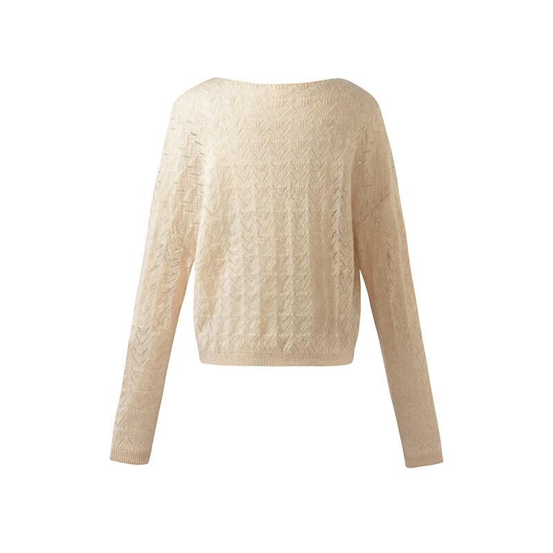 GOELIA Maillard Sequined Knit Top