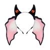 Halloween Ear Headband Dark Gothic Cosplay Hair Accessory for Costume Party