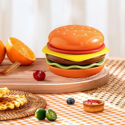Sada talířů na hamburger Talíře a misky Keramické nádobí Stolní nádobí pro kolaudaci