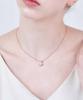Cranne Flower Line Necklace C24Nb122