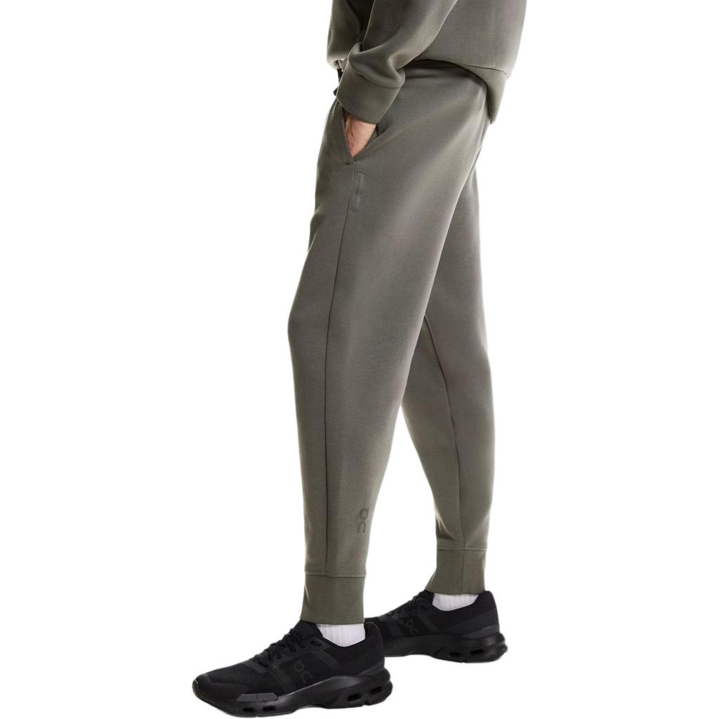On Focus Tech Breathable Quick-Dry Mid-Waist Drawstring Cuffed Knitted Sports Pants Men pants 1MF30320345