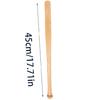Mini Baseball Bat, 18 Inch Unfinished Small Baseball Bat Unpainted Wood Baseball Bat for Painting Craft Projects Sports