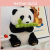 Panda Bamboo Flute Plush Toys Cute Cartoon Childrens Sleep With Dolls Gifts