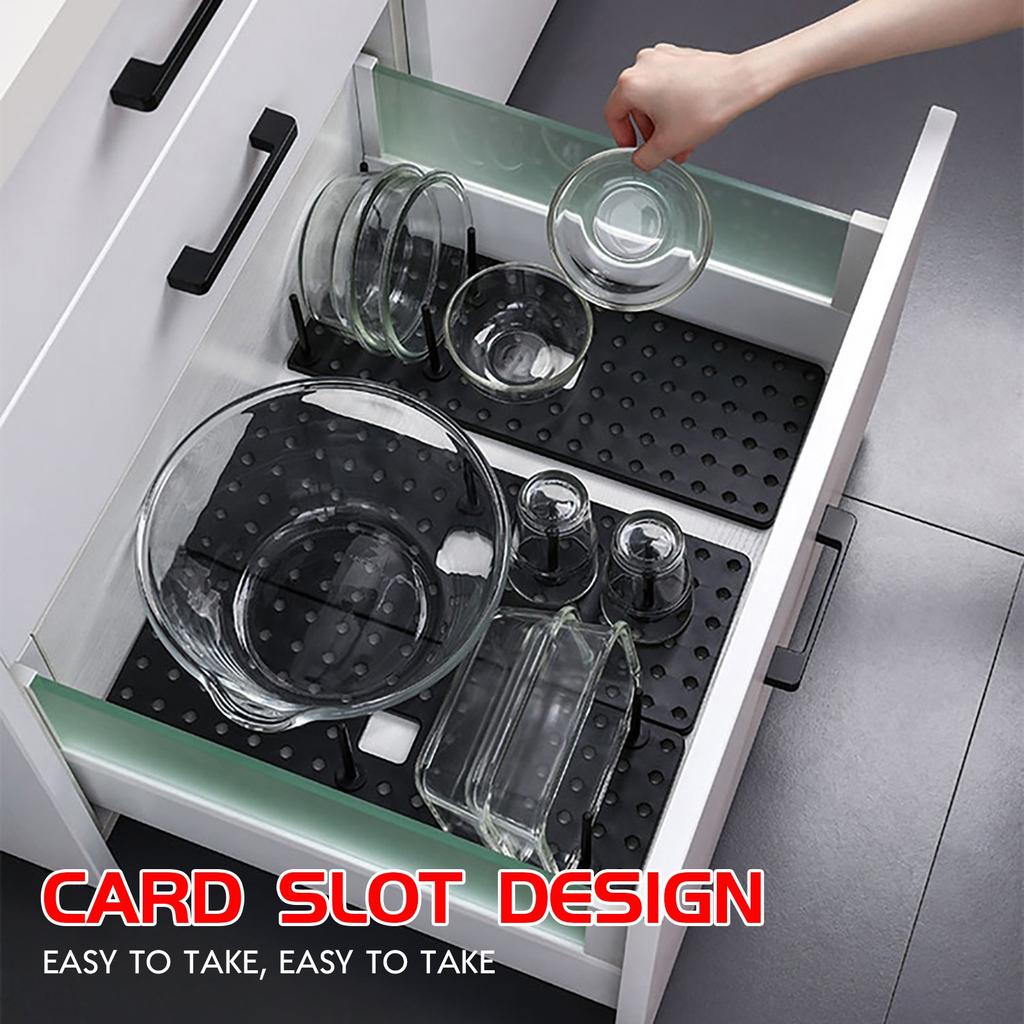 Shelf And Drawer Storage Trays -  Cutlery Container Storage