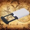 Pull-Out 4x Illuminated Lighted Magnifier with 1 LED Light Portable Pocket Loupe Magnifier for Reading Jewelry/Antique Appraisal