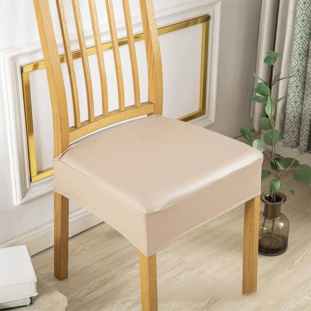 Square Shape Waterproof Seat Protectors Oil-resistant Stretch Seat Cushion Cover Dining Room