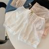 Ladies Summer Fashion New Style Pure Desire Sexy Lace Waist Safety Leggings