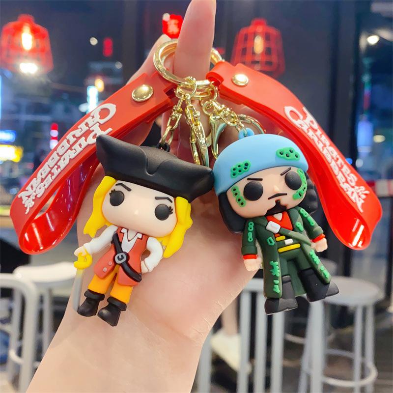 Key Chain Doll Small Gift Captain Jack Doll Key Chain