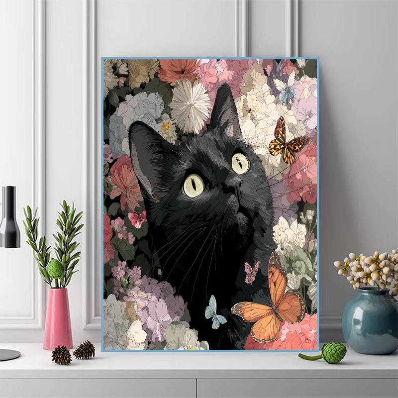 Bombay cat Pattern  3pcs 100% Round Full Drill 5D DIY Diamond Painting Embroidery Cross Stitch Rhinestone Décor