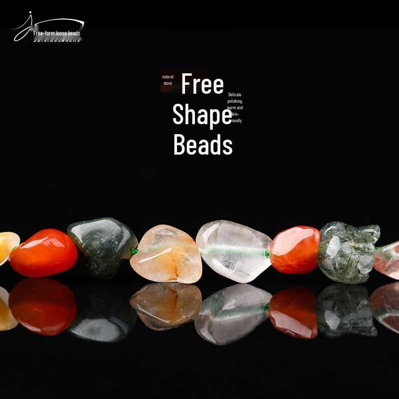 Natural Irregular Crystal Beads 6-8mm for Handmade DIY Jewelry and Accessories