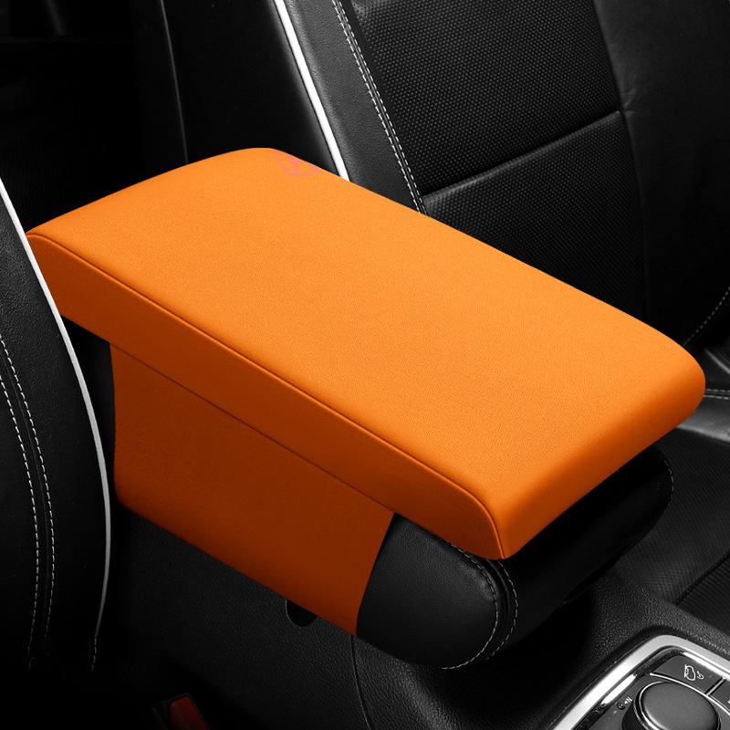 Car Armrest Box Pad Four Seasons Universal Breathable Car Central Armrest Box Cover Memory Cotton Arm Elbow  Heightening Pad