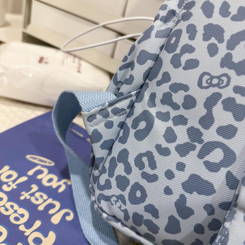 Rucksack mit Leopardenmuster, große Kapazität, Reiserucksack, Schultasche für Mittelschüler