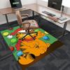 1pc Garfield Christmas Edition Chair Mat, Non-Slip Rug for Office, Home Decor, Living Room, Bedroom, Game Room, Dormitory Carpet, Festive Gift, Univer