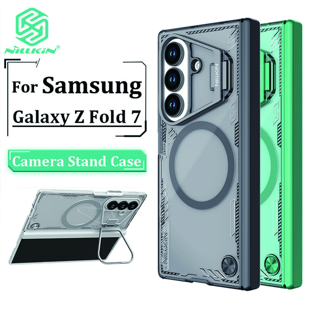 NILLKIN Für Samsung Galaxy Z Fold 7 Handyhülle MagSafe UV-beständig TPU+PC Hartschale