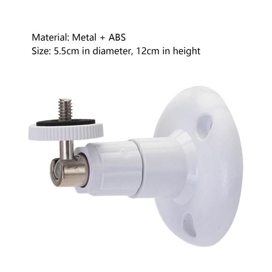 Wall Mount Bracket Round Base Outdoor Flexible Adjustable Indoor Ceiling Security Bracket