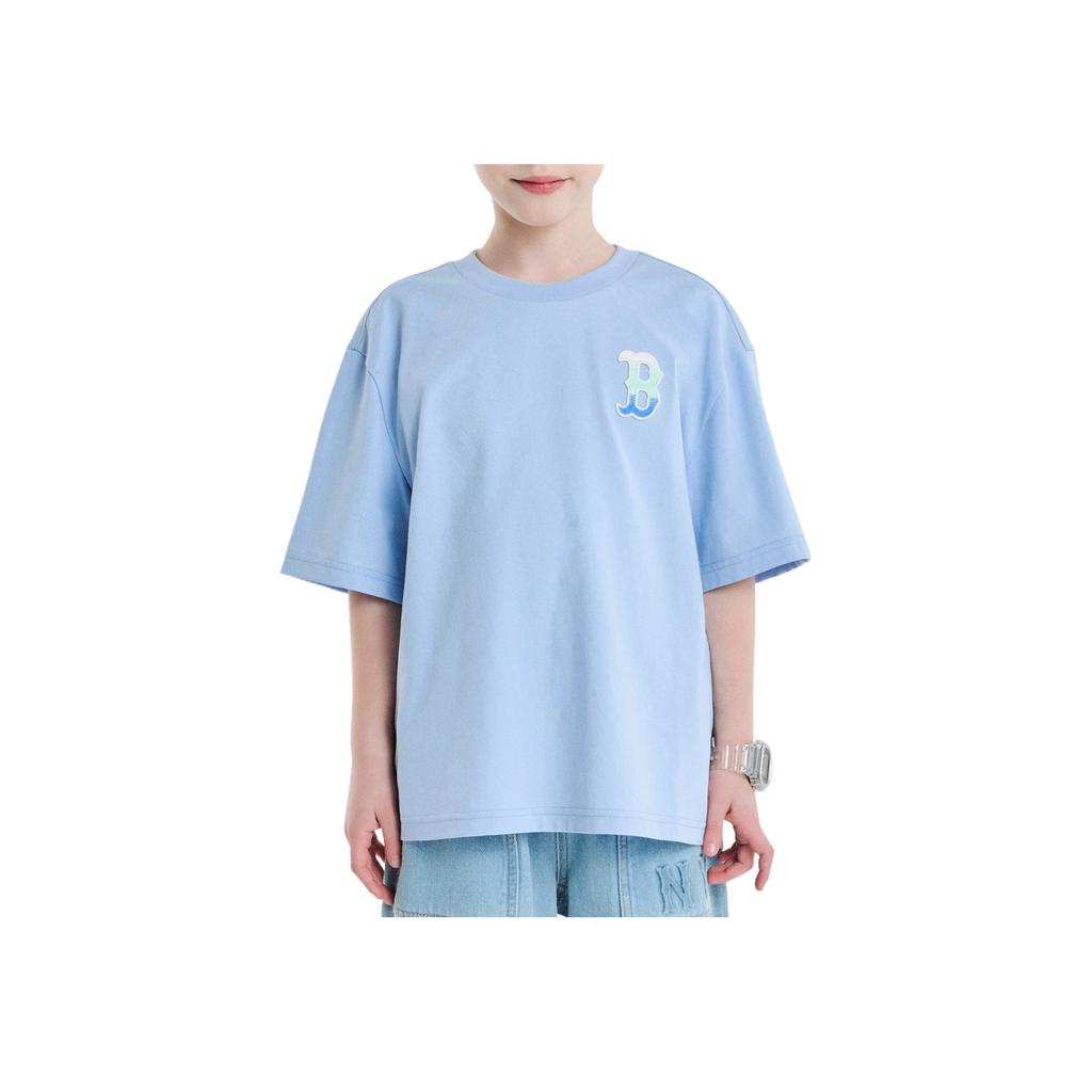 New MLB Boston Red Sox T Shirt Sky Blue Children Aged 3 7 Years Old 7ATSM0453-43SBL