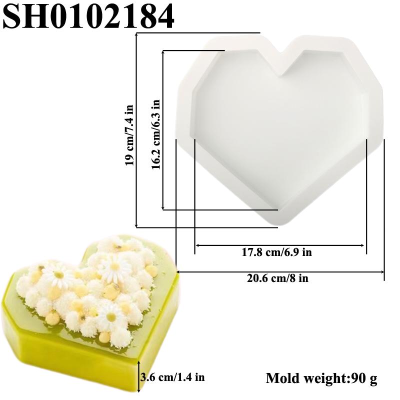 Food Grade Silicone Cake Molds Single Cell Mousse Moulds Dessert Decorating Pan Non Stick Pastry Baking Tools Kitchen Bakeware