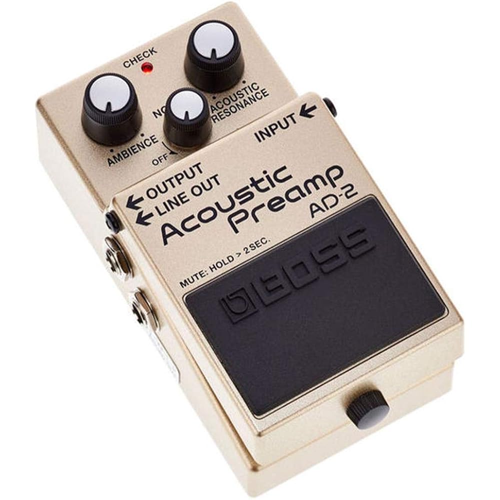 BOSS BOSS Acoustic Preamp AD-2 Compact Effector Acoustic Guitar/Electric Acoustic