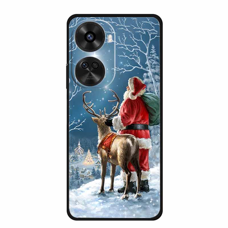 Christmas Case For Huawei Nova 12 SE / 12S / 12i Case Nova 11 SE 12Pro Ultra Soft TPU Silicone Covers for Huawei Nova 11 SE Para