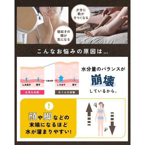 [Face and Leg Swelling Relief Supplement] Potassium, Melilot, and Lemon-Derived Monoglucosyl Hesperidin, Functional Food, Luxurious Blend, 144 Tablets