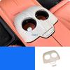 For Changan Deepal S7 S07  + Car Styling Front Water Cup Frame Rear Air Vent Outlet Armrest Box Cover Wood Grain Interior